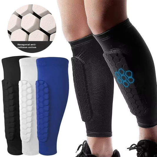 Honeycomb Shank Protection Foot Sock Men's Anti-collision Non-slip | Koalakits36