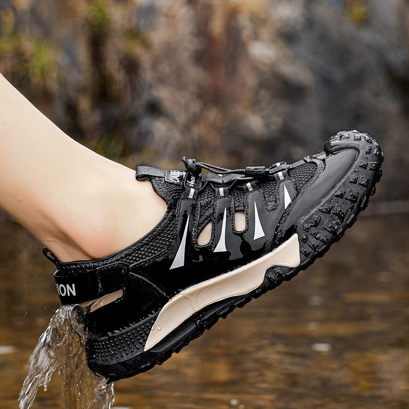 Men's Casual Summer Sandals - Breathable Mesh Clogs for Ultimate Comfort