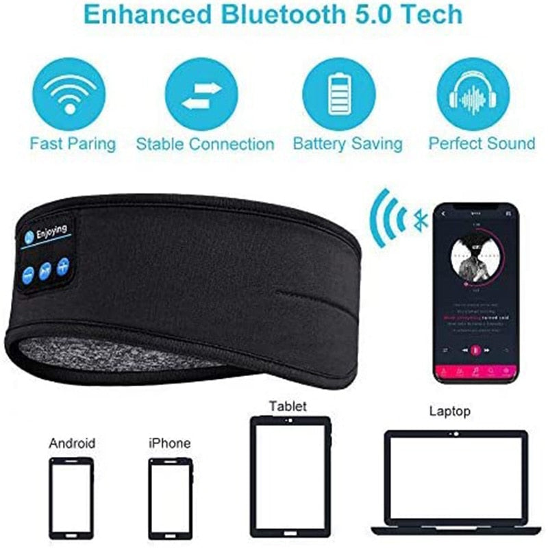 Wireless Bluetooth Sleeping Headphones HeadbandSleeping Headphones | Wireless Bluetooth Headphones