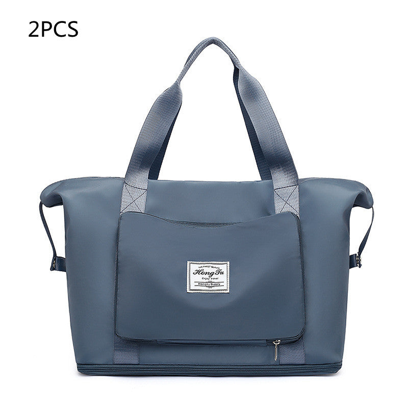 Foldable Large Capacity Women Gym Bags Shoulder Bag for Training Travel Handle Handbag Crossbody Tote Koalakits36