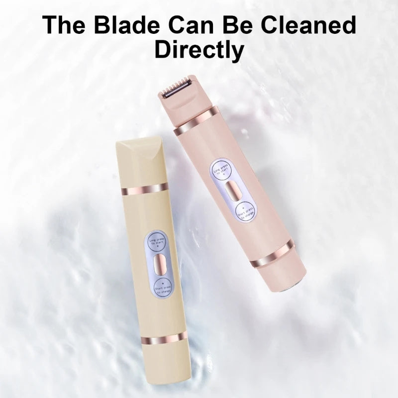 Dual-Head Electric Shaver Painless Women's Epilator Bikini Hair Removal Device Automatic Hair Trimmer | Koalakits36