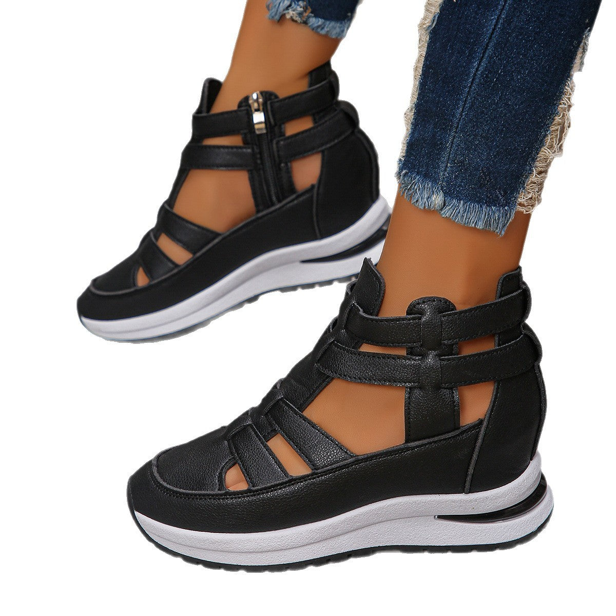 Women's Close-toed Hollow-out Sandals Summer Fashion | Koalakits36