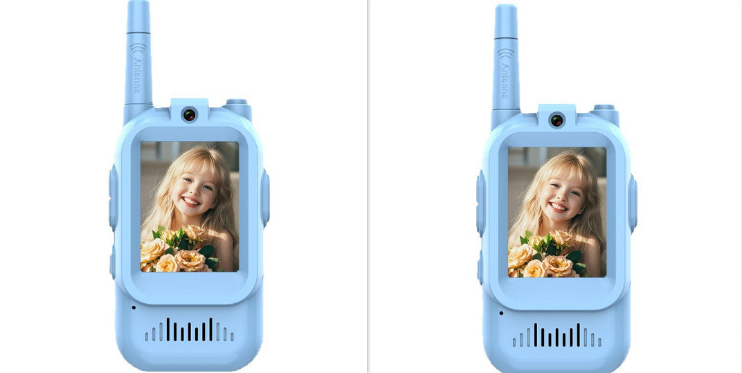 Mini Video Wireless Walkie Talkies For Kids Handheld 2 Pack Rechargeable Intercom Cam Outdoor Family Koalakits36