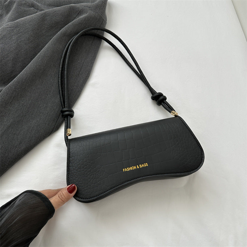 Underarm Bag Chic Solid Color Square Shoulder Purse Versatile Crossbody Tote | Koalakits36