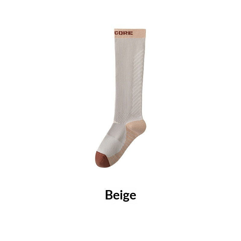 Women's Summer Compression Socks – Chic Stretch Sports Socks for Fitness, Running, Cycling & Everyday Comfort