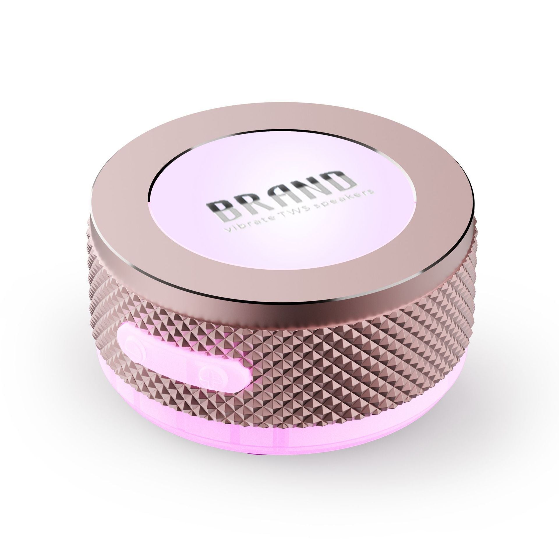 Small Wireless Bone Conduction Bluetooth Portable Surface Vibration Speaker With Color LED Light | Koalakits36