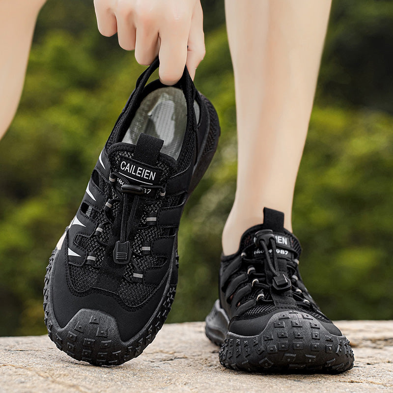 Men's Casual Summer Sandals - Breathable Mesh Clogs for Ultimate Comfort