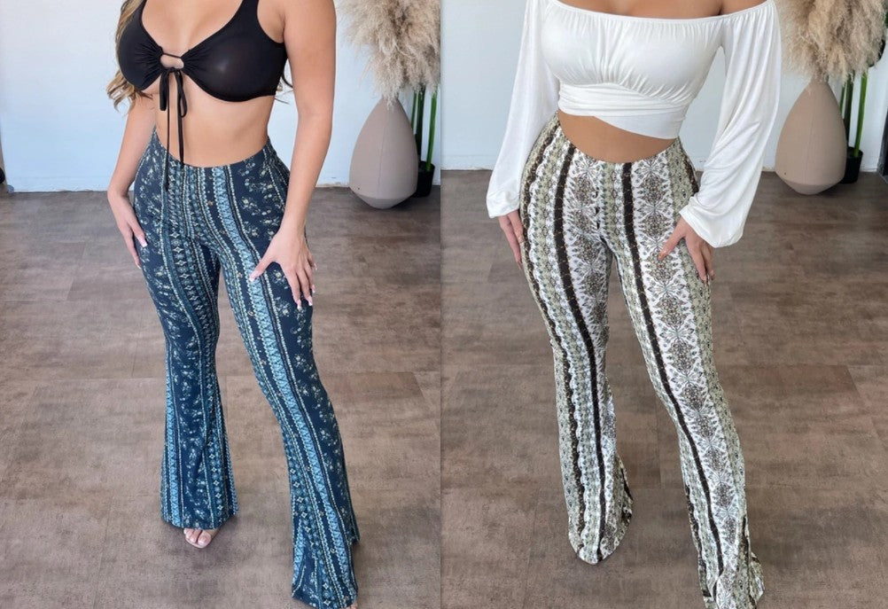 High Elastic Tight Pants - Slim Sexy Print Trousers | Koalakits36