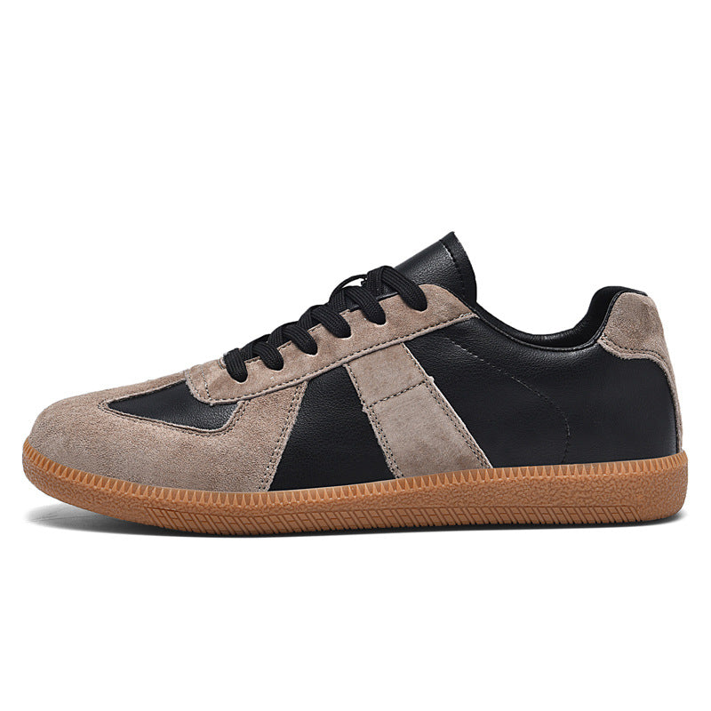 Top Layer Pigskin Leather Sneaker Japanese Canvas Retro | Koalakits36 shoes