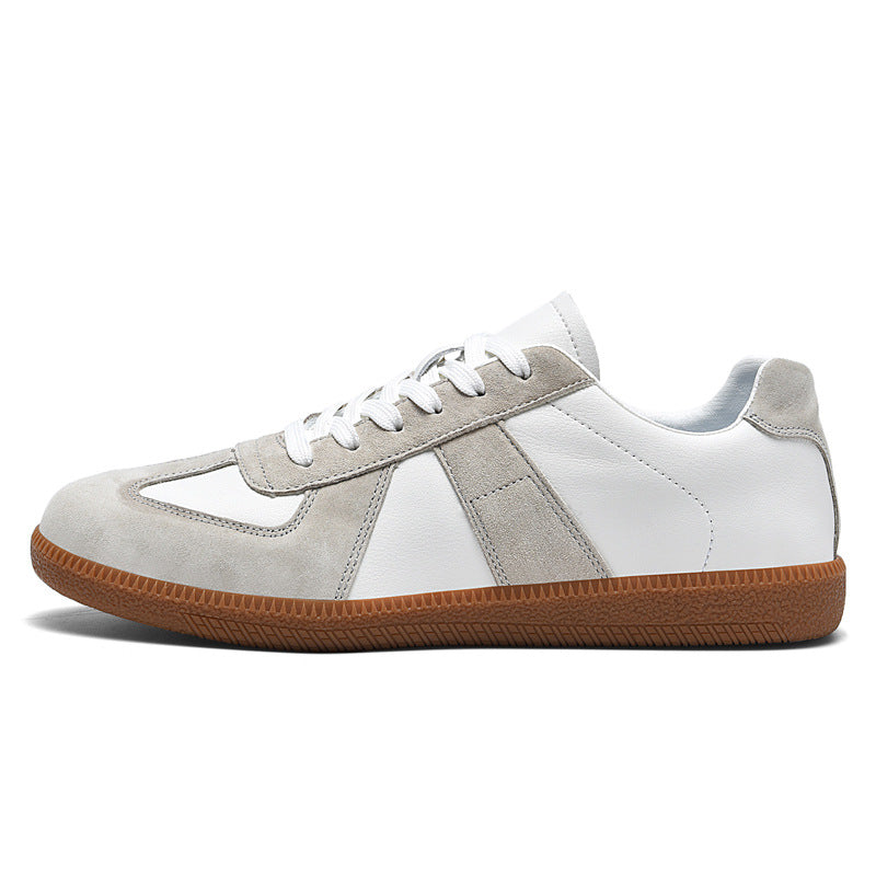 Top Layer Pigskin Leather Sneaker Japanese Canvas Retro | Koalakits36 shoes