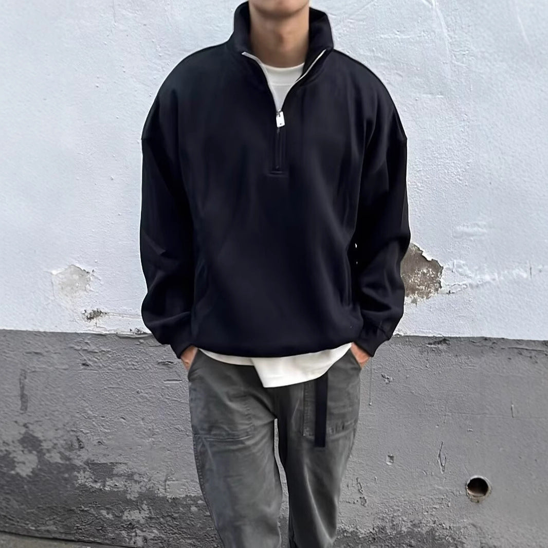 Half Zipped Sweater Men’s Loose Fit | Koalakits36