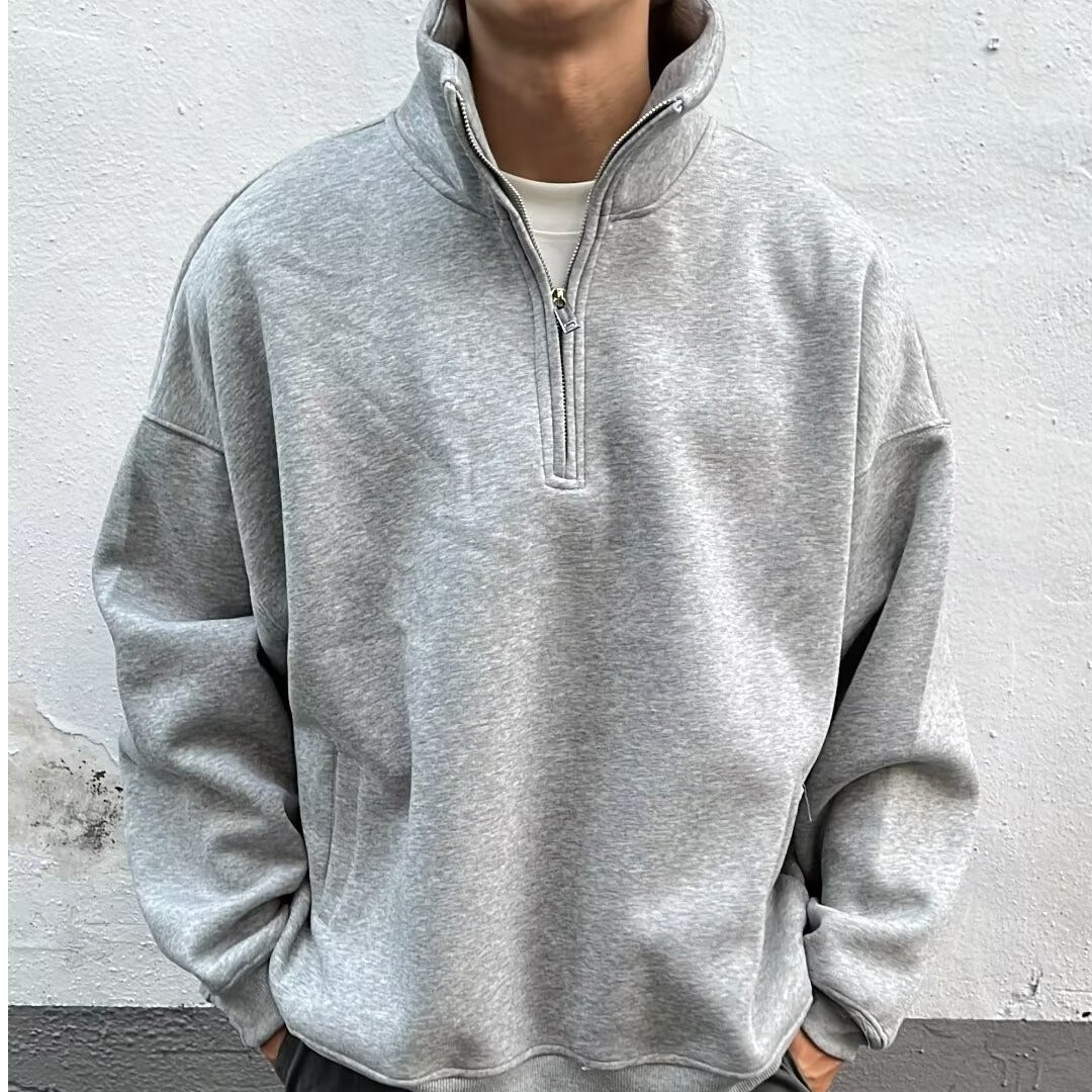 Half Zipped Sweater Men’s Loose Fit | Koalakits36