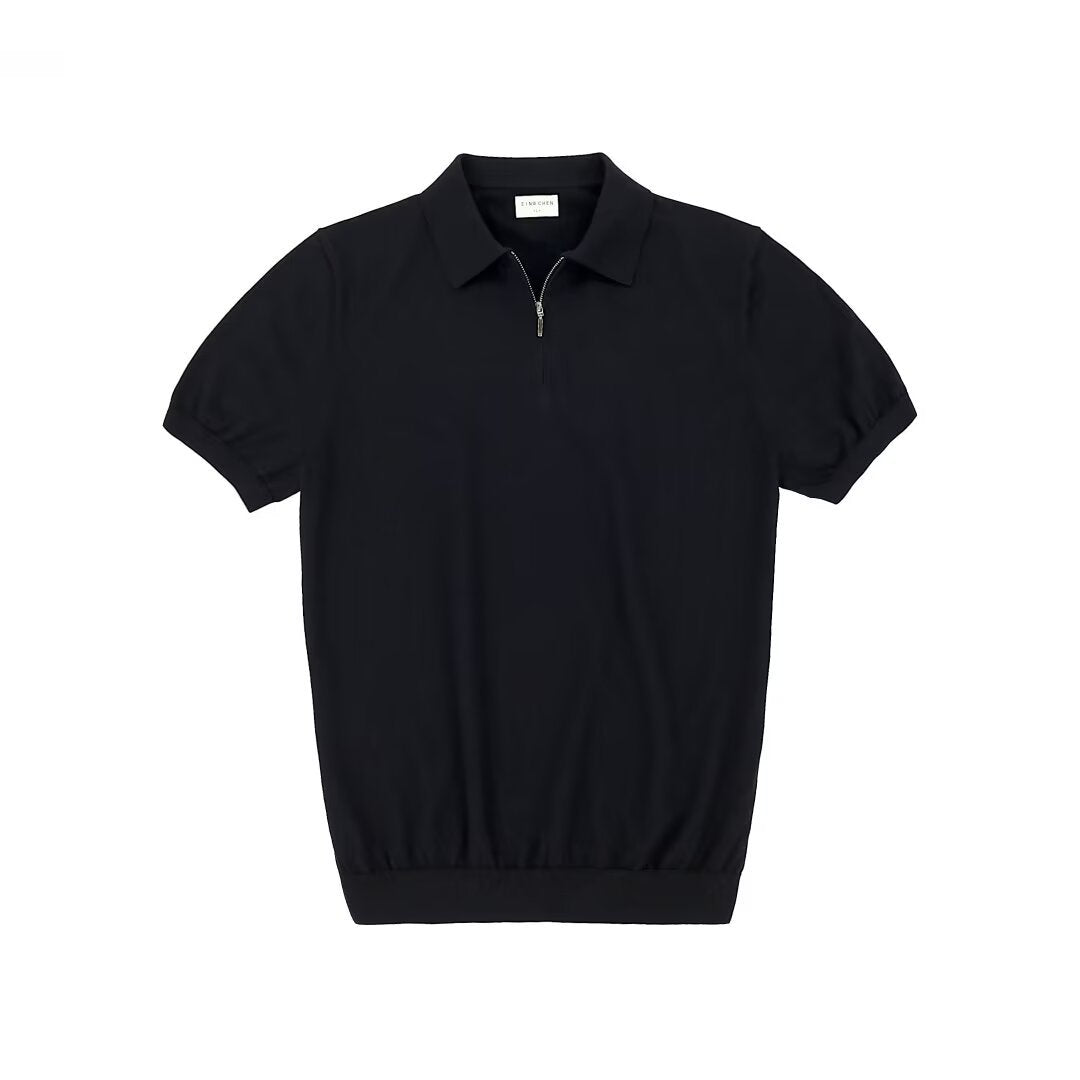 Zipper Polo Shirt for Men - Short Sleeve | Koalakits36