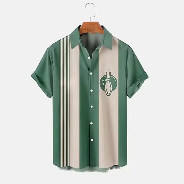 3D Bowling Shirt for Men -  Casual Wear | Koalakits36