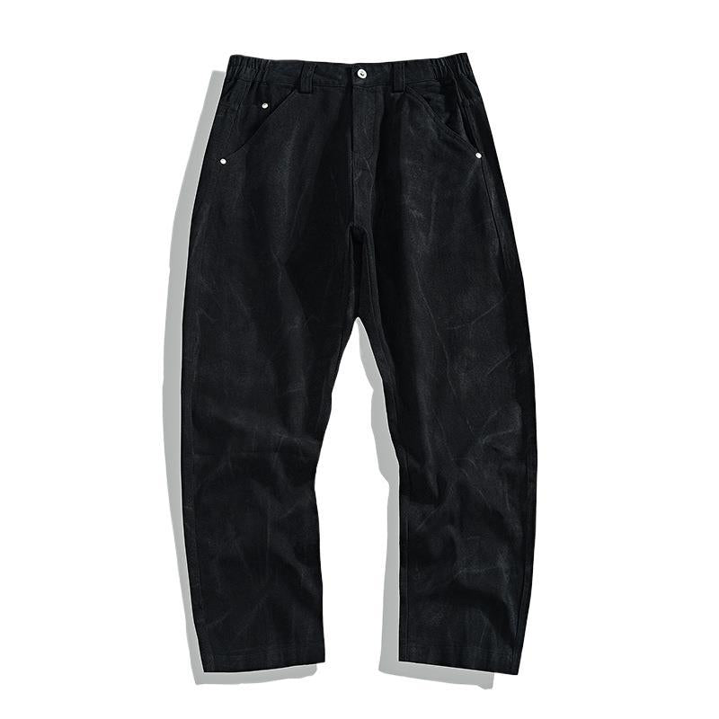 Vintage Cotton Pants - Men's Wide Leg Style | Koalakits36