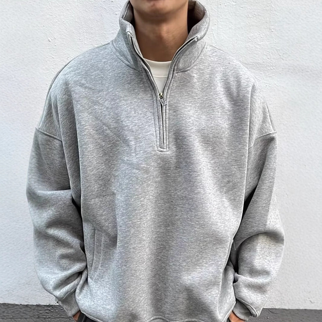 Half Zipped Sweater Men’s Loose Fit | Koalakits36
