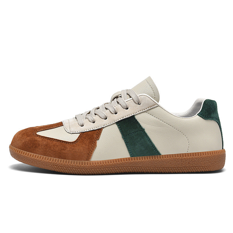 Top Layer Pigskin Leather Sneaker Japanese Canvas Retro | Koalakits36 shoes