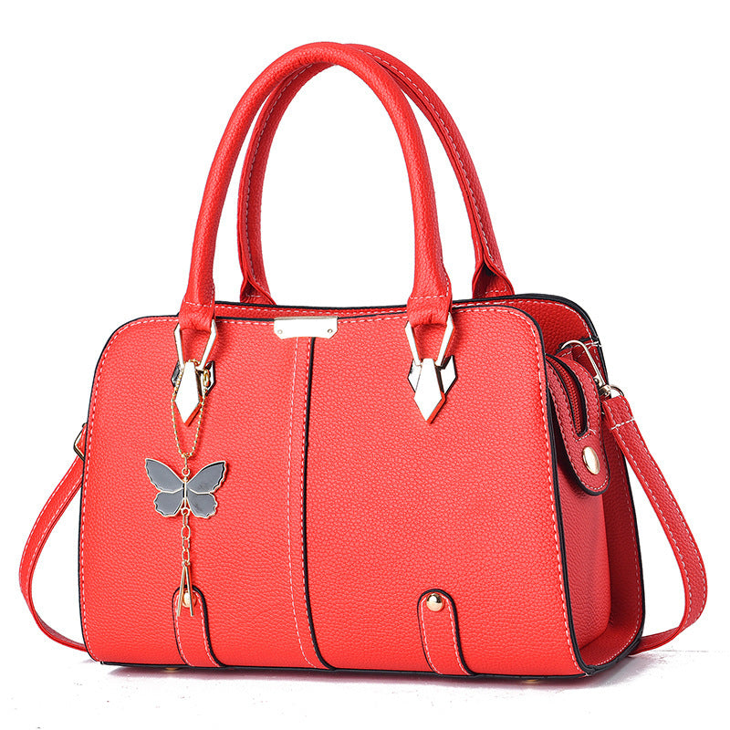 Large Capacity Lychee Pattern Women's Handbag | Koalakits36