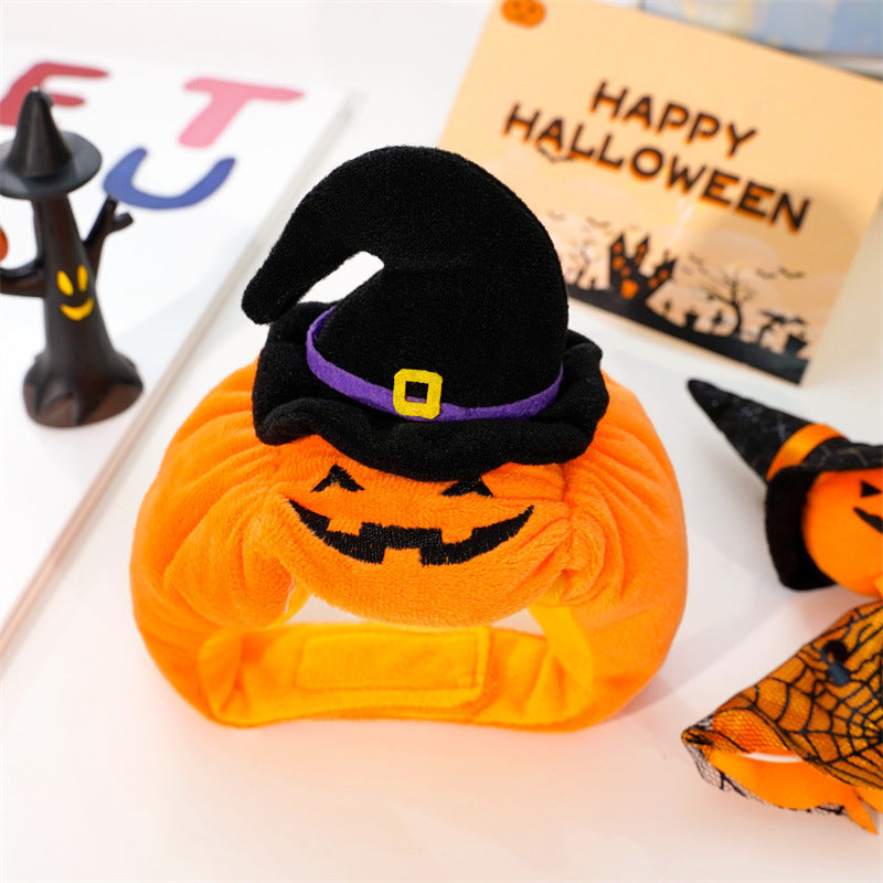 Halloween Pumpkin Vest For Dogs Cats Festive Pet Costume Harness Funny Thanksgiving Christmas Apparel For Small Pets Koalakits36