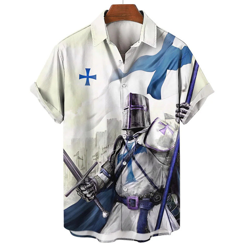 Colorblock Shirt Men – Trendy Letter Tee | Koalakits36