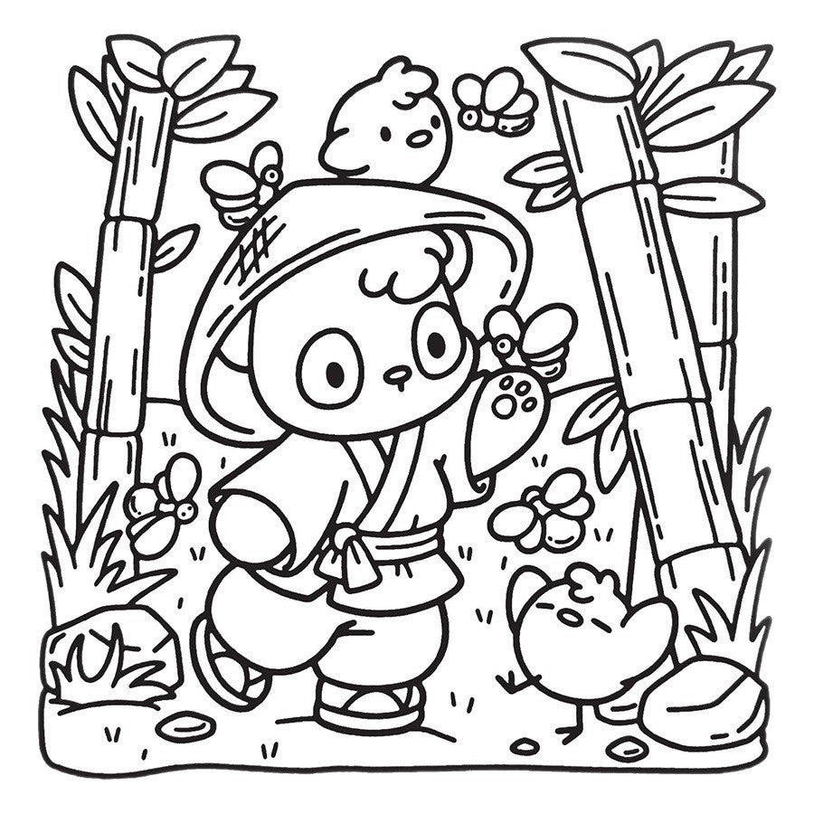 The Coloring Book Series Supports Labeling