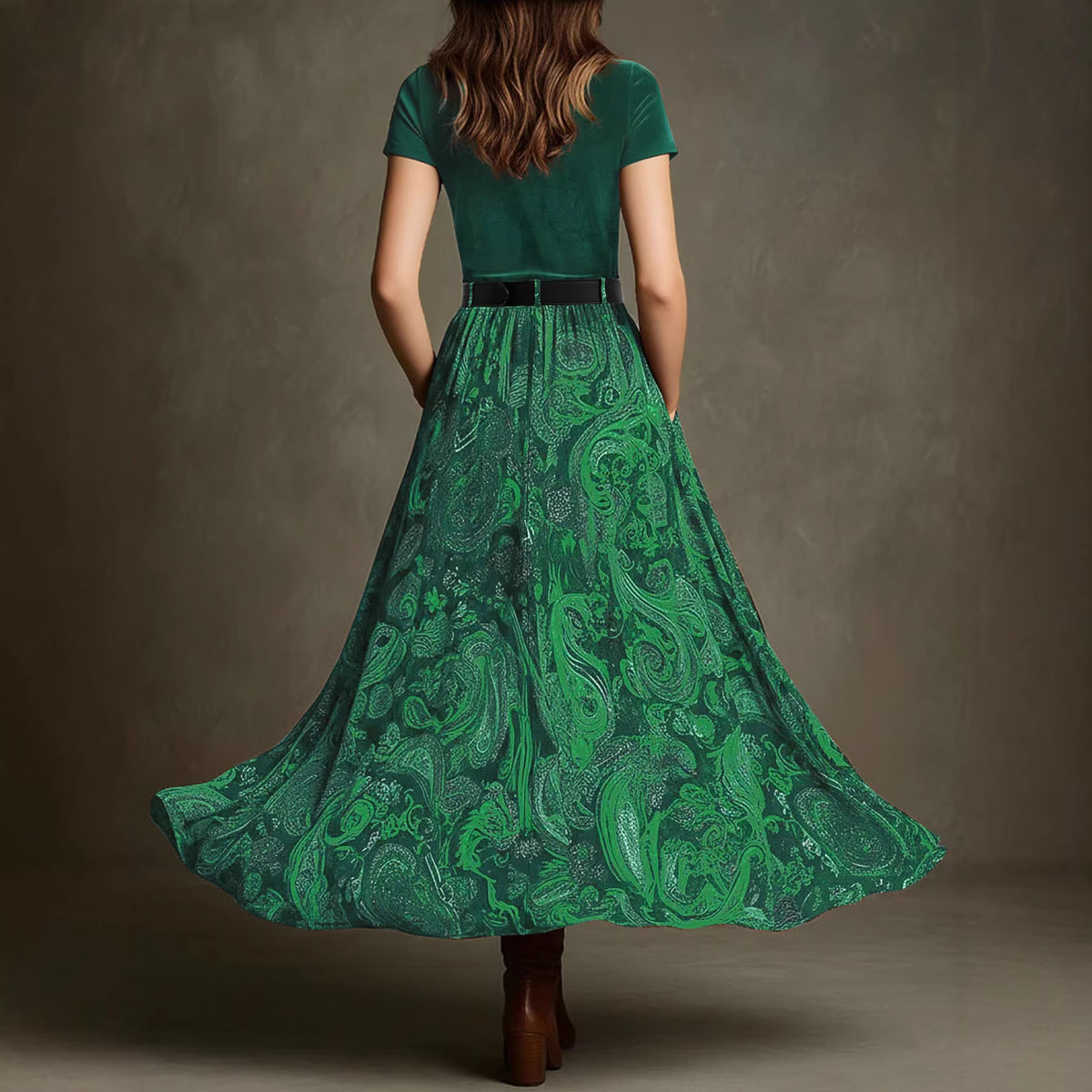 Retro Elegant Chic Womens Dress