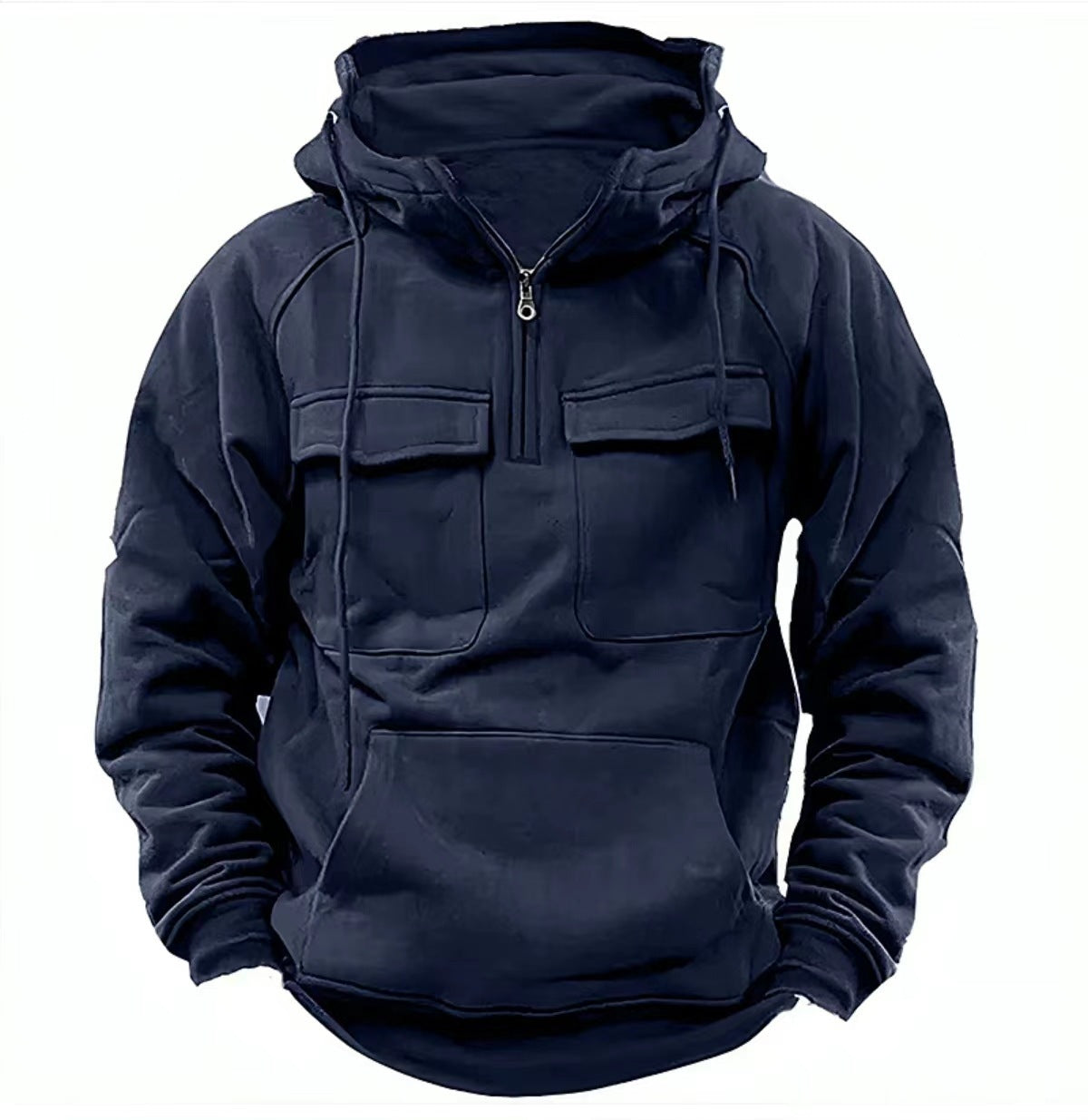Men's Zip-up Hoodies Sweatshirt With Drawstring And Pocket Design  Casual Sweatshirt | Koalakits36