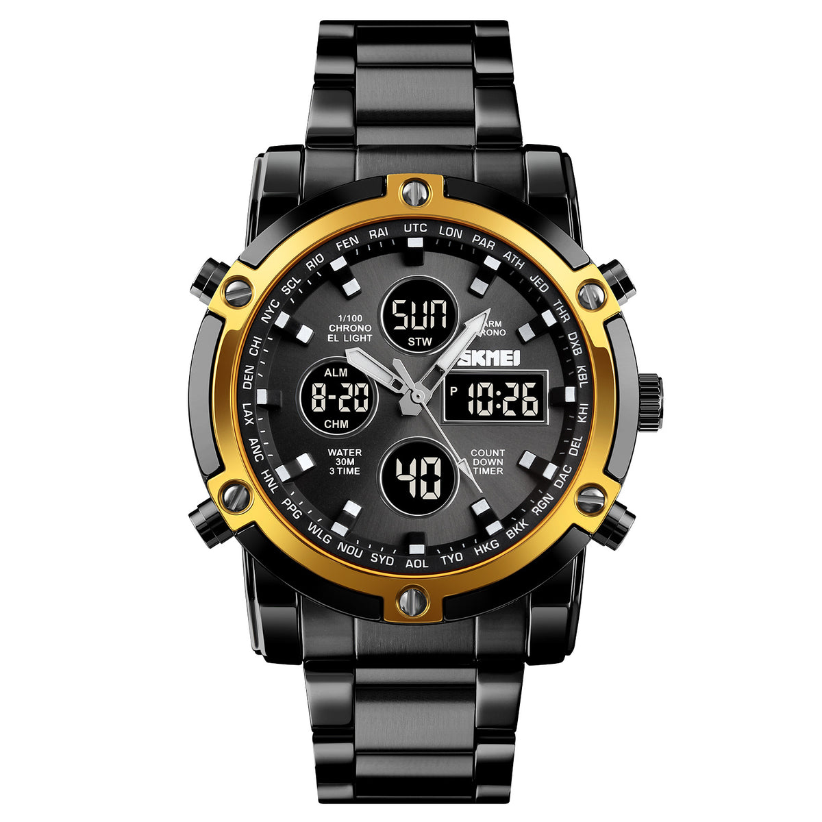 Stylish Steel-band Men's Watch