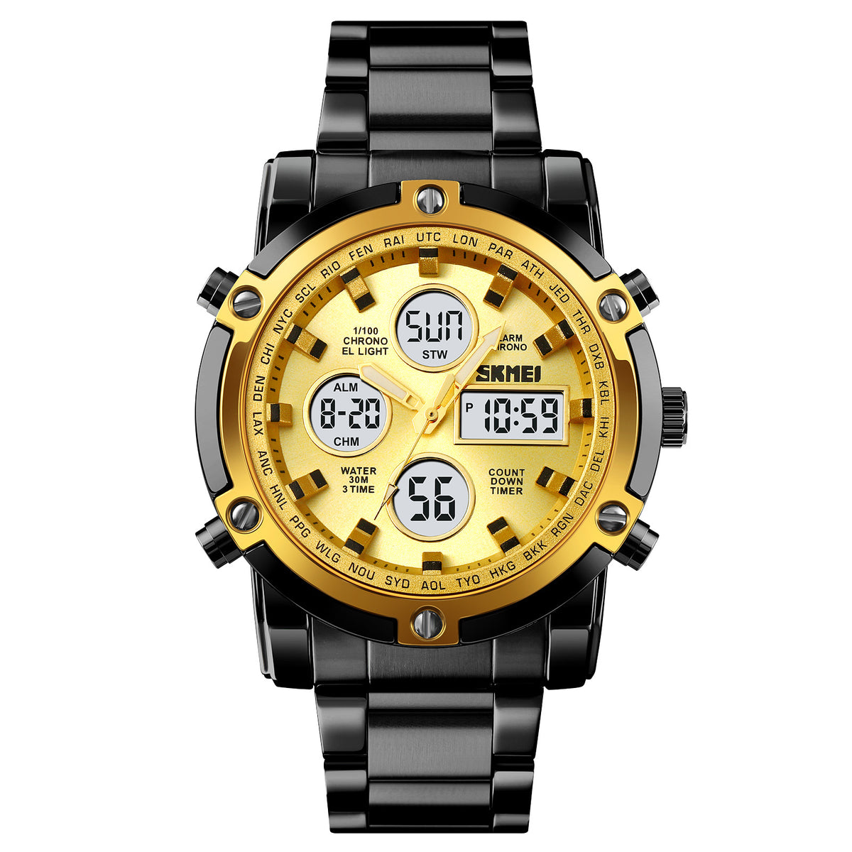 Stylish Steel-band Men's Watch