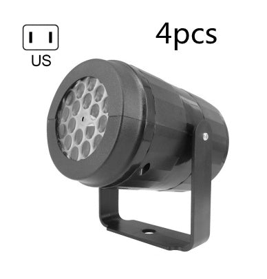 Christmas Snowflake Projector LED Stage Light Outdoor