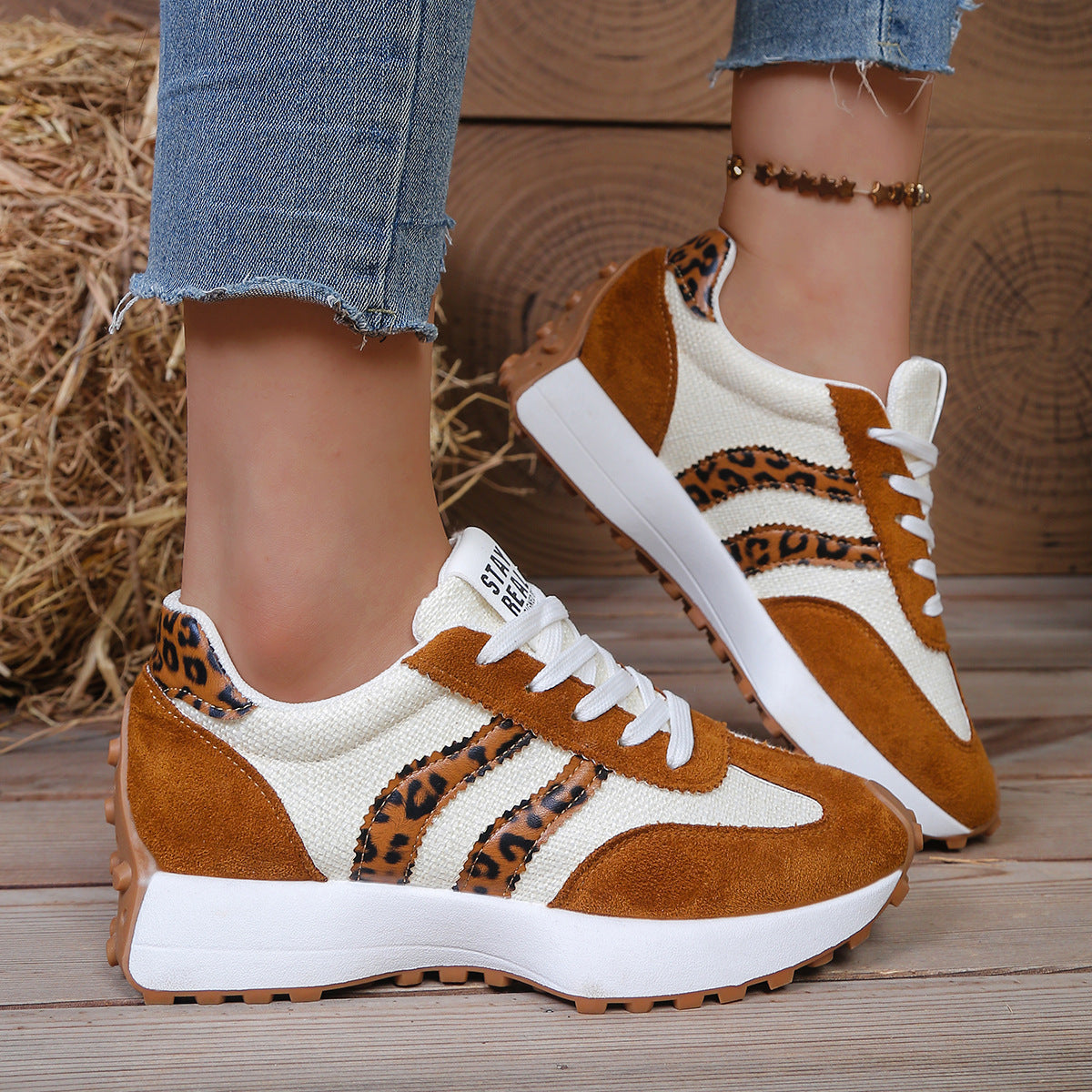 Influencer-style Chunky-soled Casual Sports Shoes For Students Koalakits36