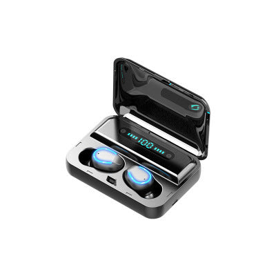 Bluetooth 5.0 Wireless Earbuds with 2000mAh Power Bank Charging Case – Stereo Headset with Voice Control, Hands-Free Calling & Music Playback