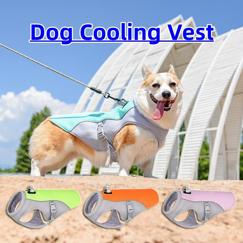 Summer Pet Dog Cooling Vest Heat Resistant Cool Dogs Clothes Breathable Sun-proof Clothing | Koalakits36