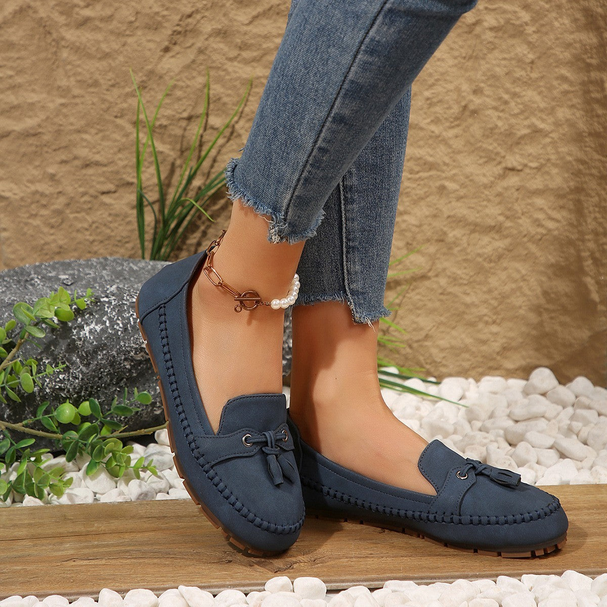 Women's Non-Slip Loafers - Comfortable Flats | Koalakits36