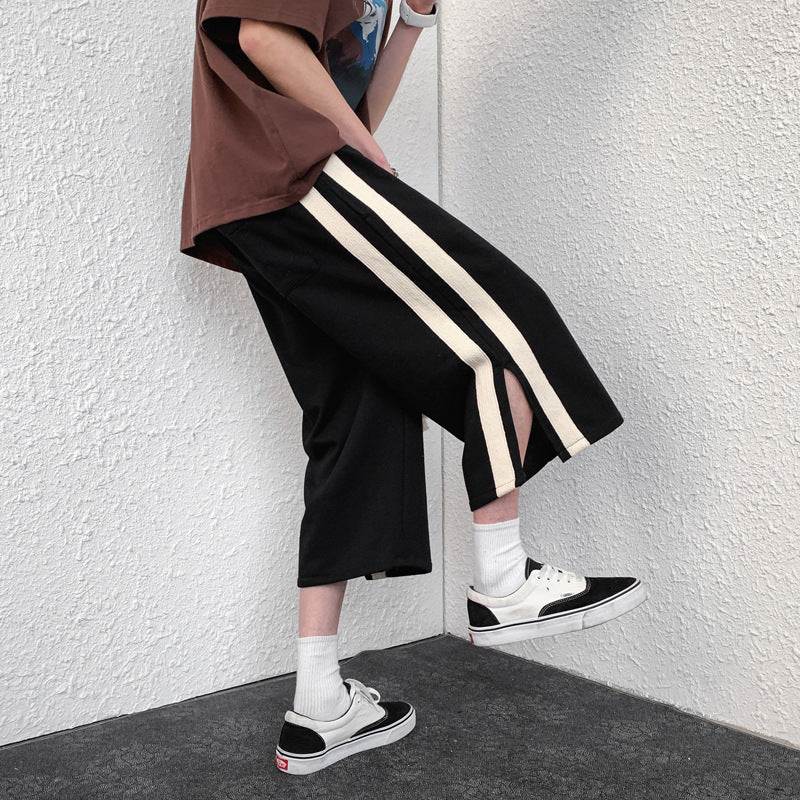 Mens Casual Capri Sweatpants