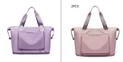 Foldable Large Capacity Women Gym Bags Shoulder Bag for Training Travel Handle Handbag Crossbody Tote Koalakits36