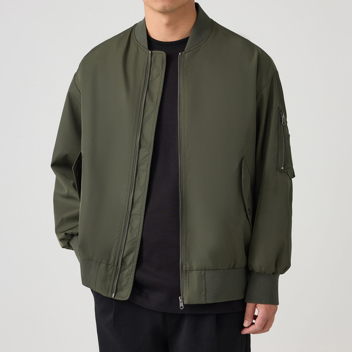 Pilot Coat Men - Baseball Collar Jacket | Koalakits36