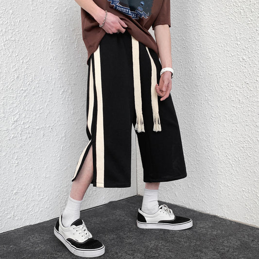 Mens Casual Capri Sweatpants
