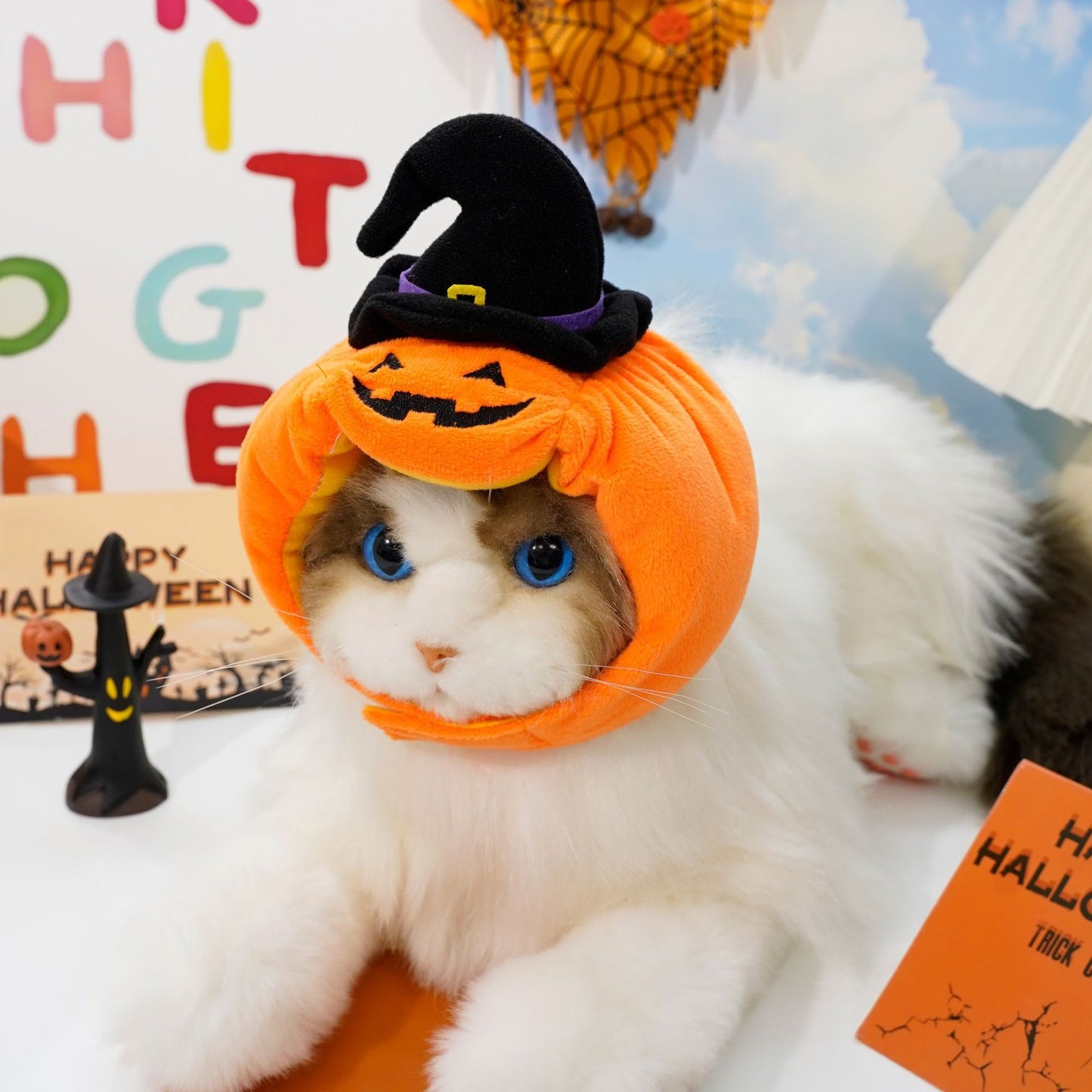 Halloween Pumpkin Vest For Dogs Cats Festive Pet Costume Harness Funny Thanksgiving Christmas Apparel For Small Pets Koalakits36