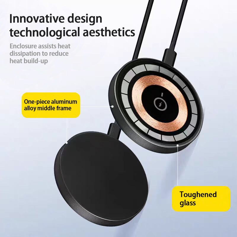 IPhone 17 Pro Pro Max Wireless Charger 15W Magnetic Wireless Fast Charging, Compatible With IPhone