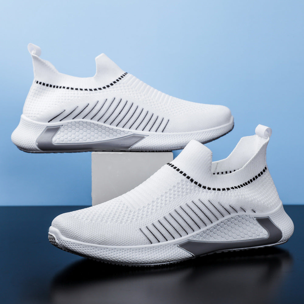 Breathable Slip-on Sneakers Mesh Socks