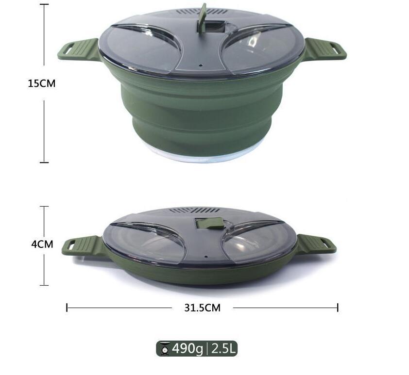 Outdoor Portable Pot | Picnic Collapsible Pot | Koalakits36