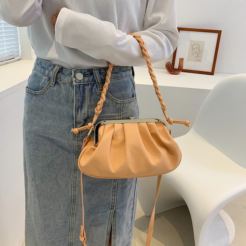 Fashion Pleated One-shoulder Cloud Bag | Koalakits36