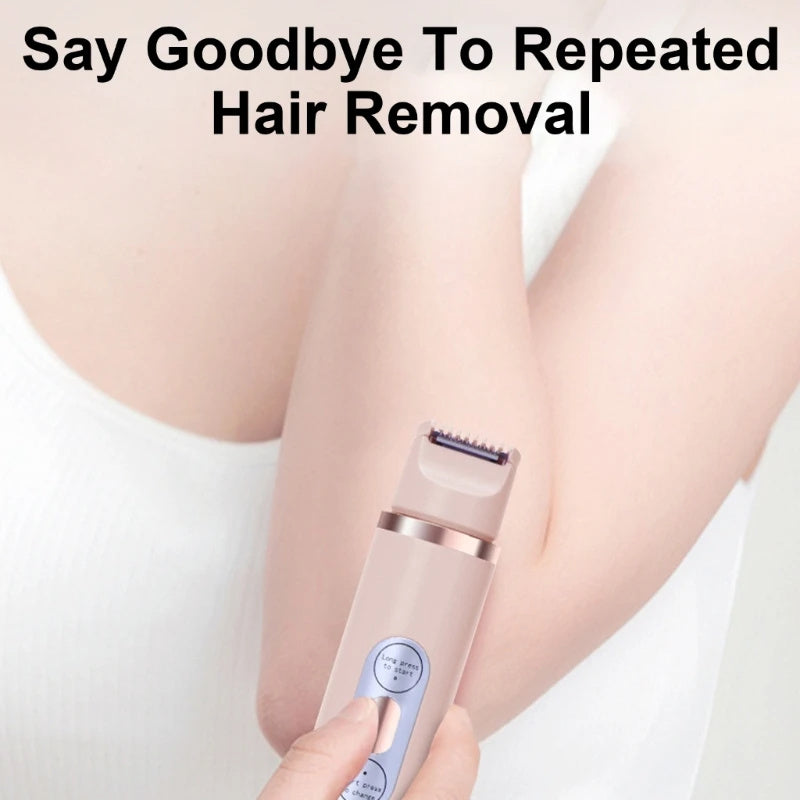 Dual-Head Electric Shaver Painless Women's Epilator Bikini Hair Removal Device Automatic Hair Trimmer | Koalakits36