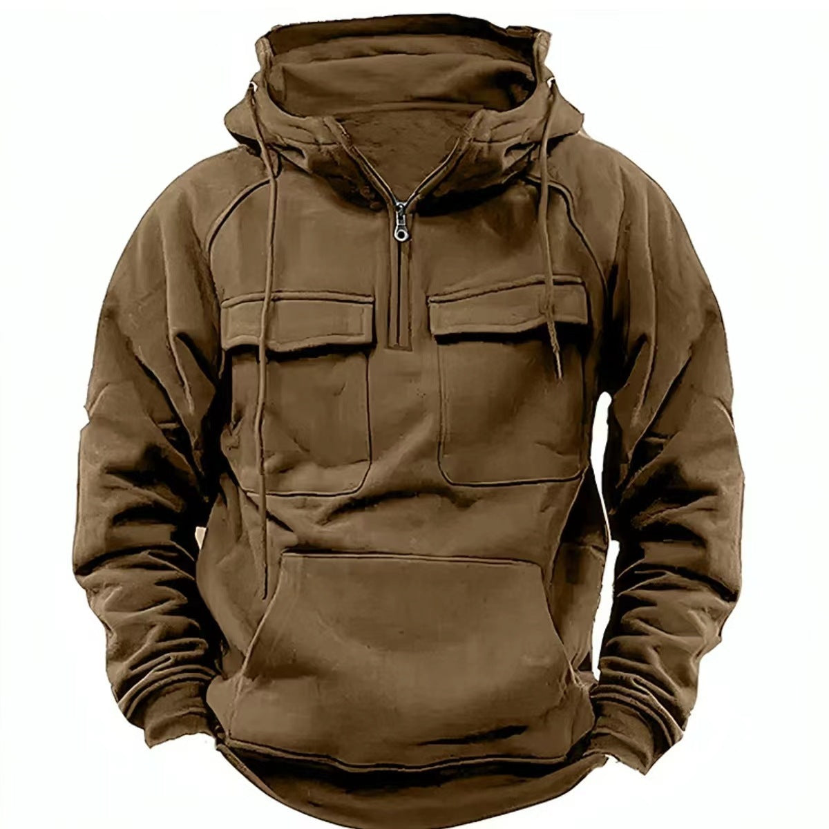 Men's Zip-up Hoodies Sweatshirt With Drawstring And Pocket Design  Casual Sweatshirt | Koalakits36