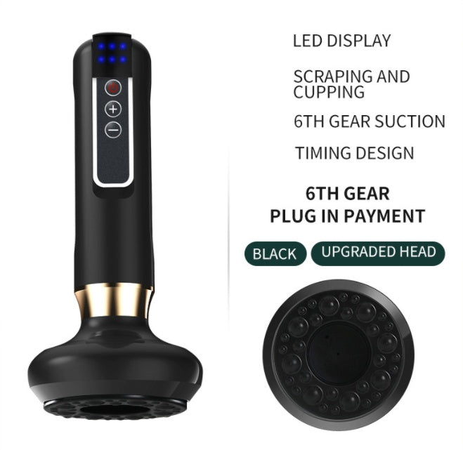 Electric Vacuum Cupping Massager For Body Anti-Cellulite Suction Cup GuaSha | Koalakits36