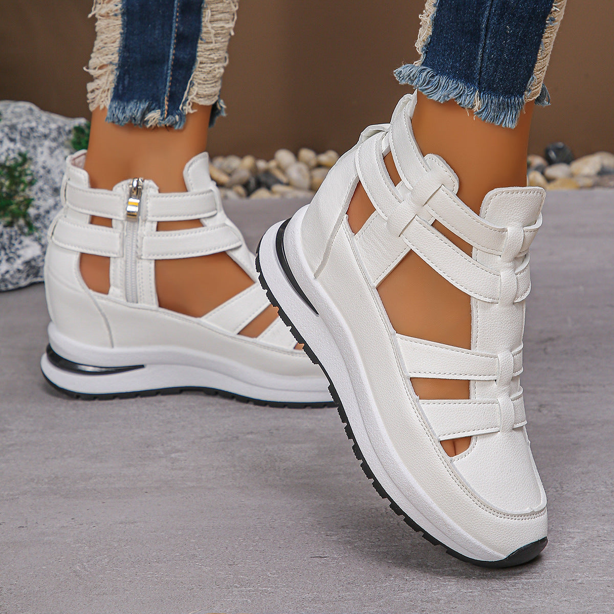 Women's Close-toed Hollow-out Sandals Summer Fashion | Koalakits36