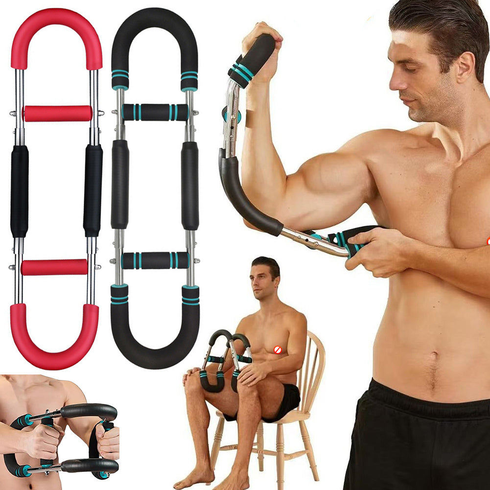 Multi-functional U-shaped Arm Strengthener Chest Trainer Adjustable Forearm Strength Exerciser | Koalakits36