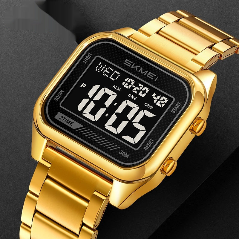 Luminous Men's Waterproof Sports Watch - Elevate Your Outdoor Experience