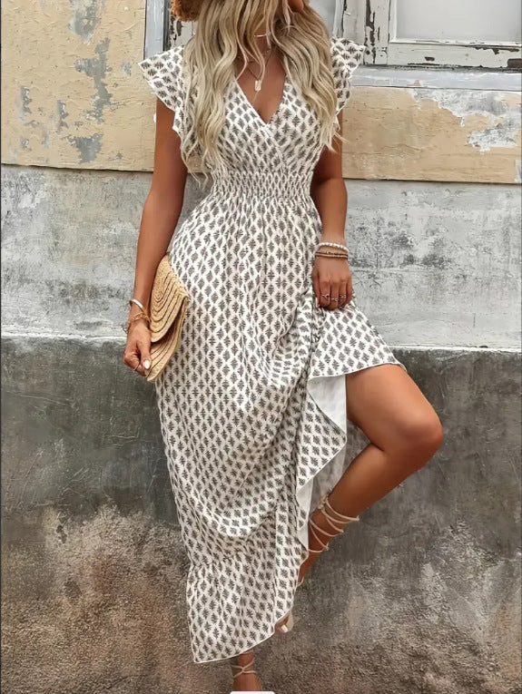 Womens Fashion Elegant Beach Long Dress